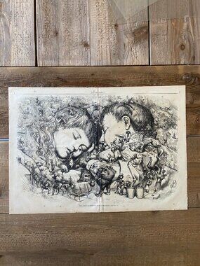 Thomas Nast, Harper's Weekly, Vintage Print